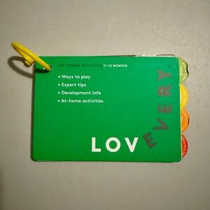 Lovevery Green Learning Toy Guide The Thinker